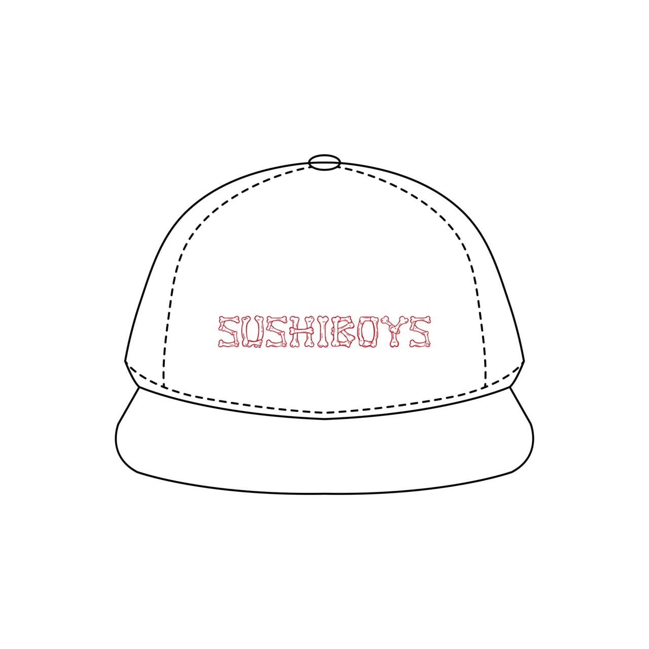 SUSHIBOYS メッシュキャップ