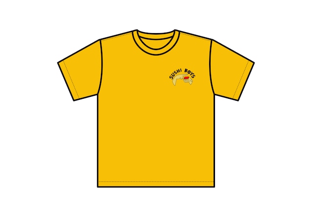 SUSHIBOYS ROGO T- shirt（blue）【受注生産】